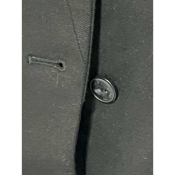 RAG & BONE BLAZER WOMENS SIZE 6 LUCY PONTE STRETCH TWILL BLACK NEW - Picture 11 of 15